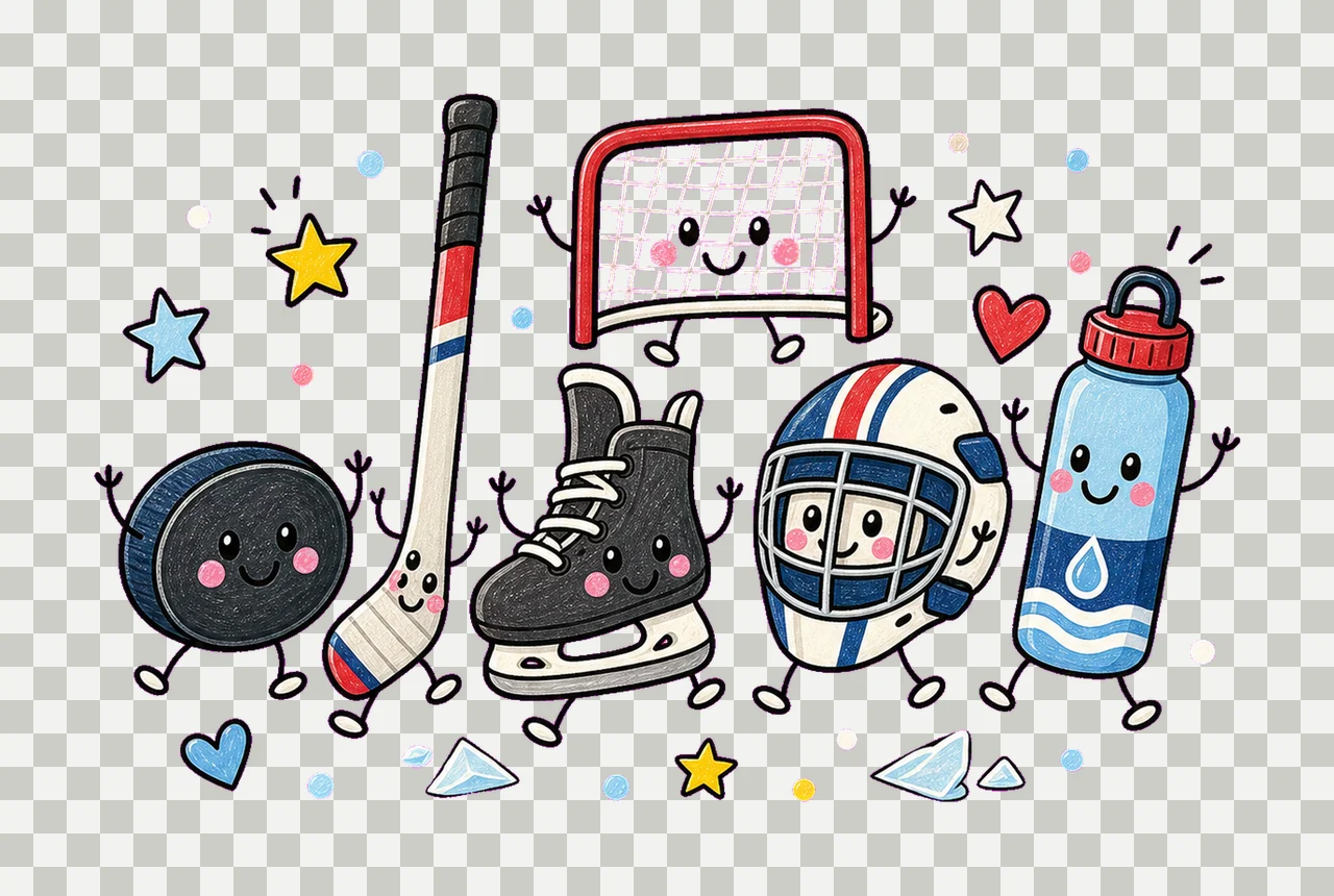 hockey 01 walking lineup sublimation instant shirt design transparency and detail preview thumbnail