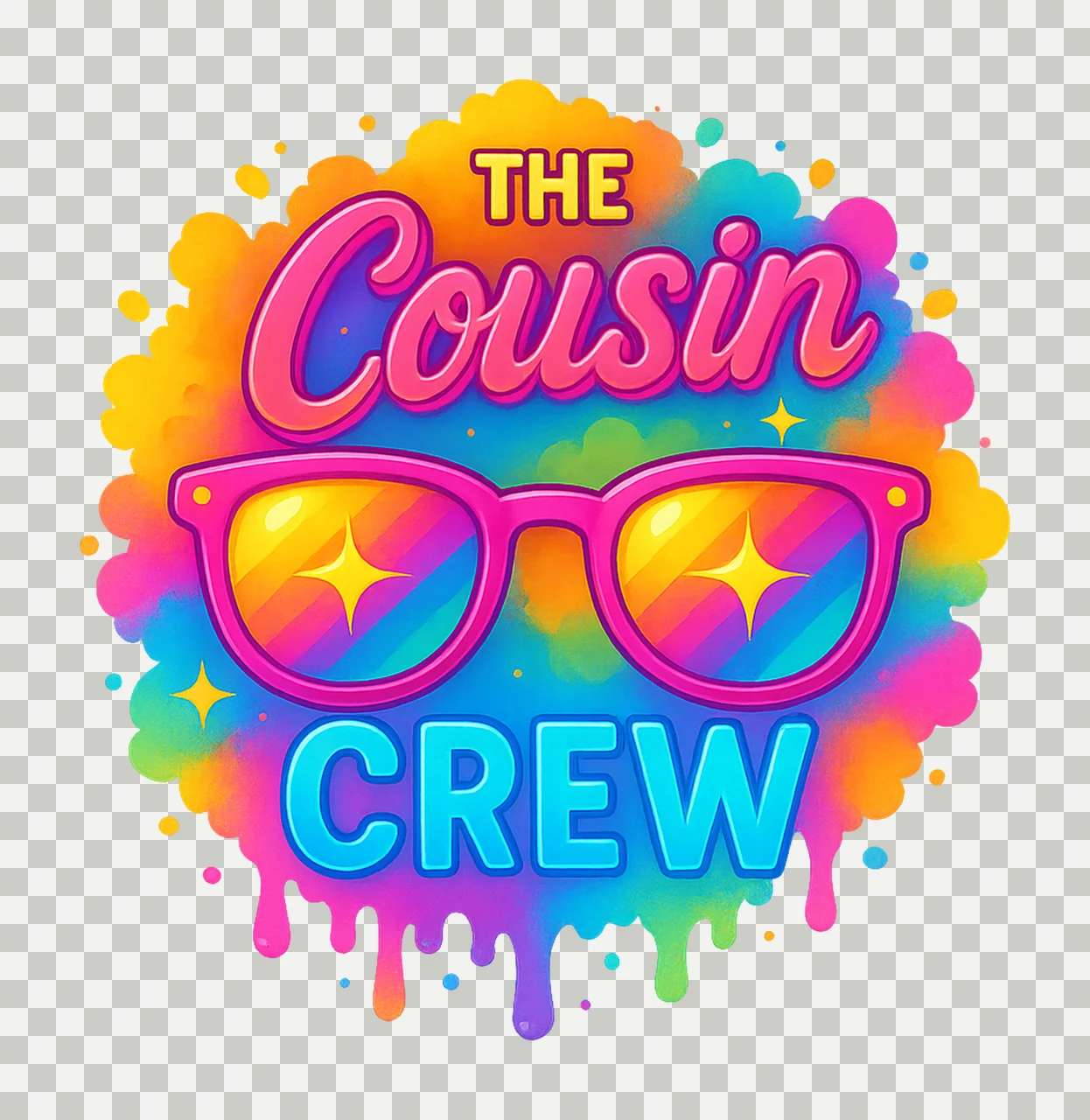 cousin crew colorful shine cousin crew 2025 family cruise transparency and detail preview thumbnail