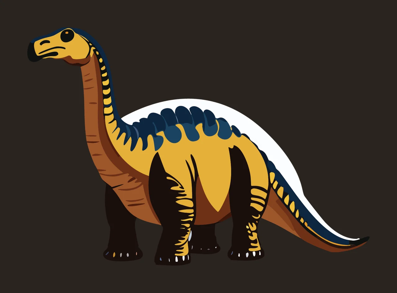 Dinosaur Silhouette With Internal Lines standing graphic outline contrast preview thumbnail