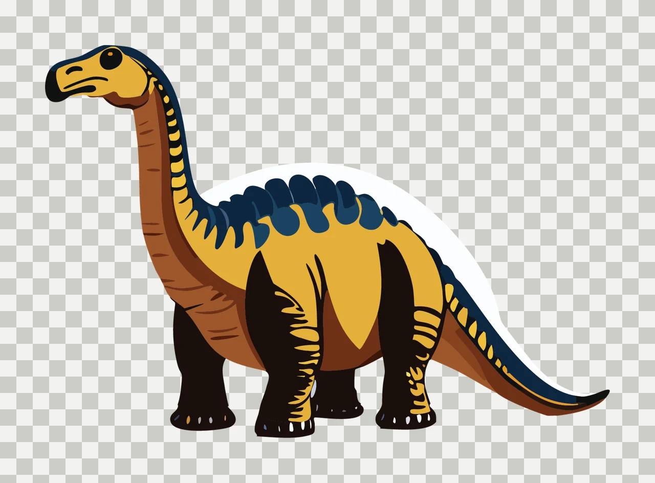Dinosaur Silhouette With Internal Lines standing graphic outline transparency and detail preview thumbnail