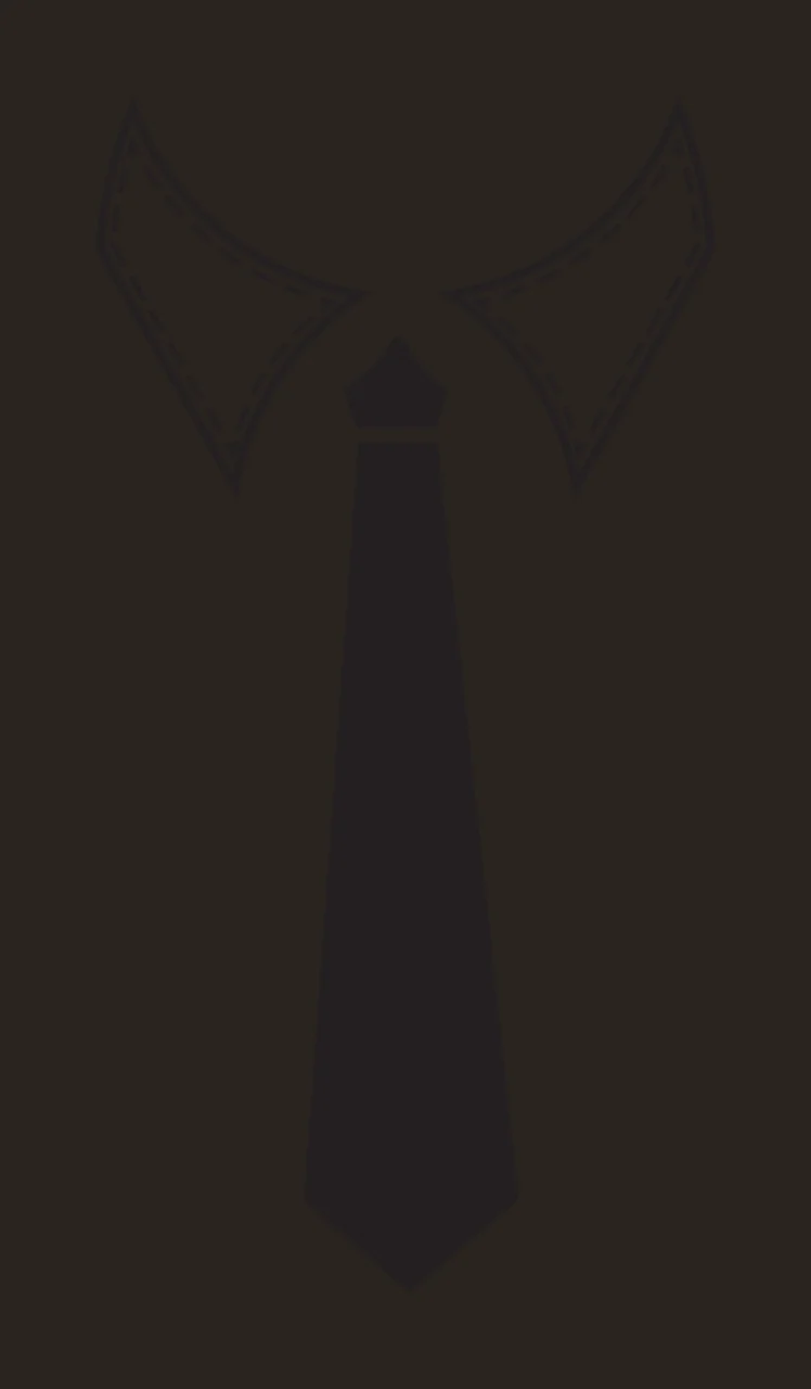 Shirt Collar And Necktie Graphic In A Simple clothing black contrast preview thumbnail