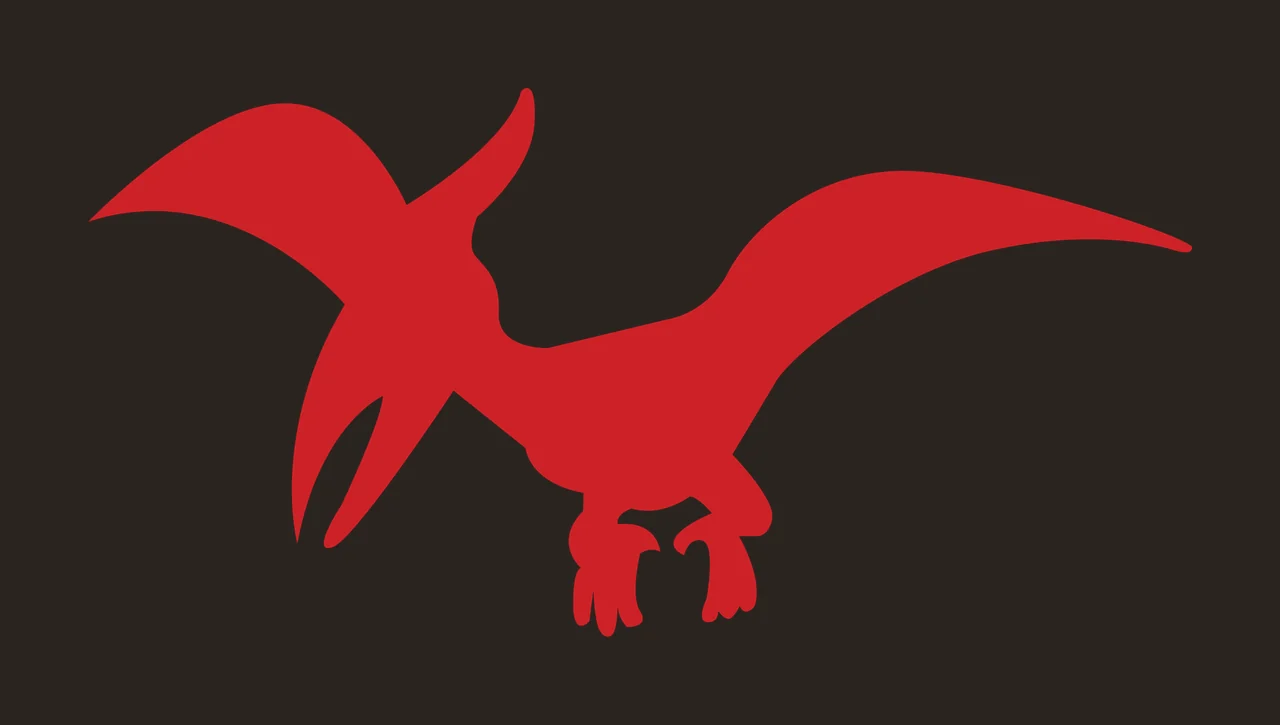Prehistoric Flying Reptile With Claws And Beak contrast preview thumbnail