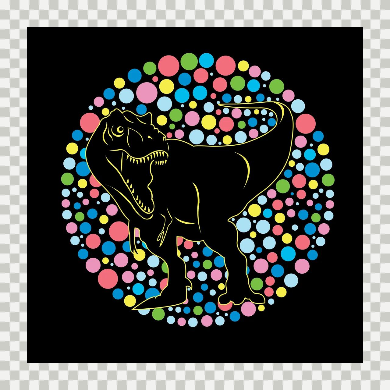 Solid Black Square Background minimalist color shape 15 F16 dot marker transparency and detail preview thumbnail