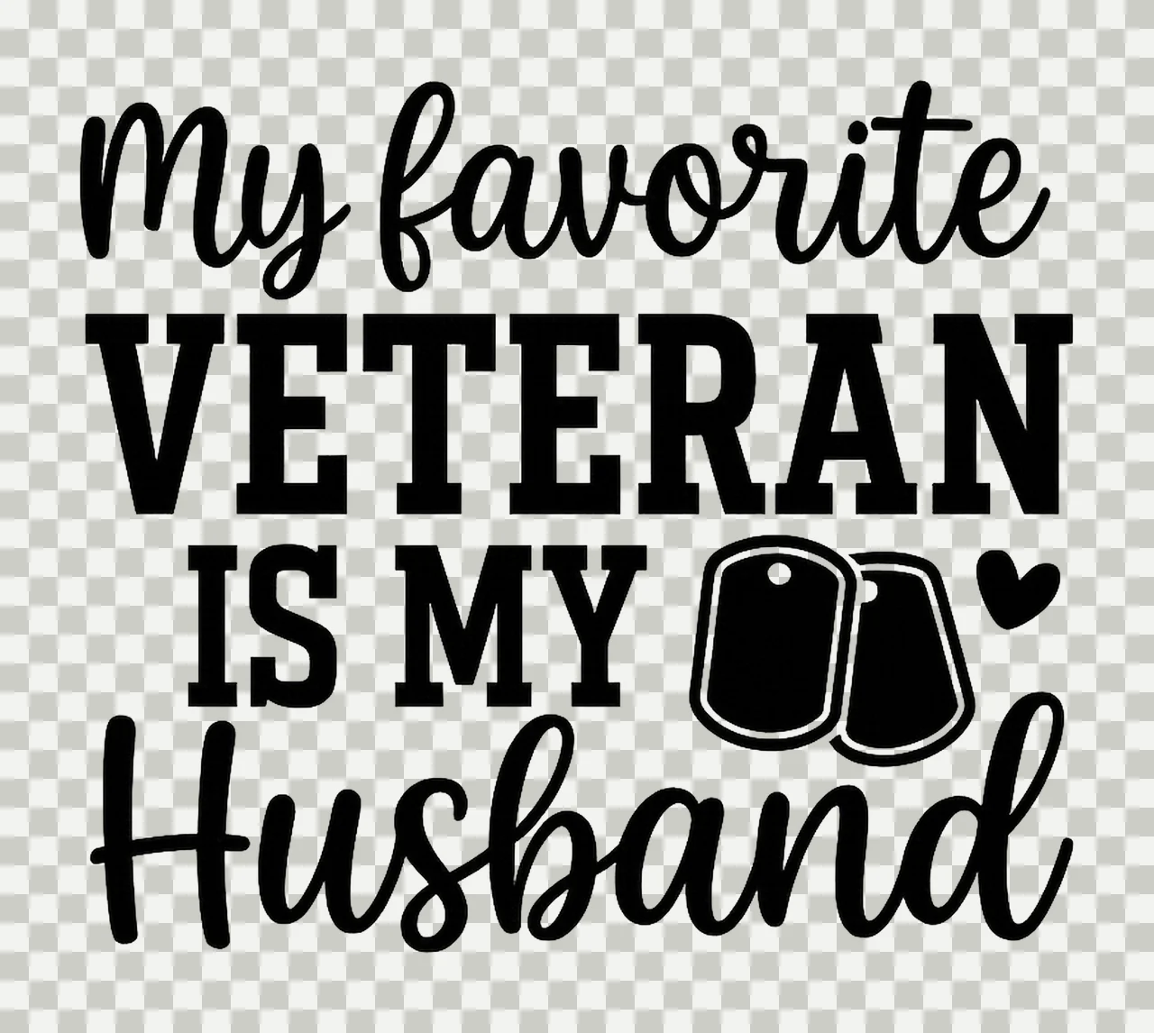 Veteran Wife Patriotic Military Wife Digital American Flag transparency and detail preview thumbnail