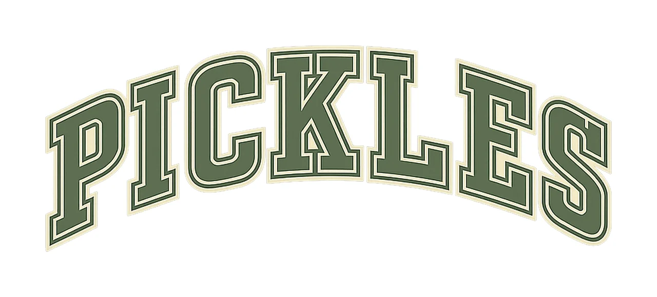 Collegiate Pickle Funny Pickle Lover Trendy Pickle Soft Girl