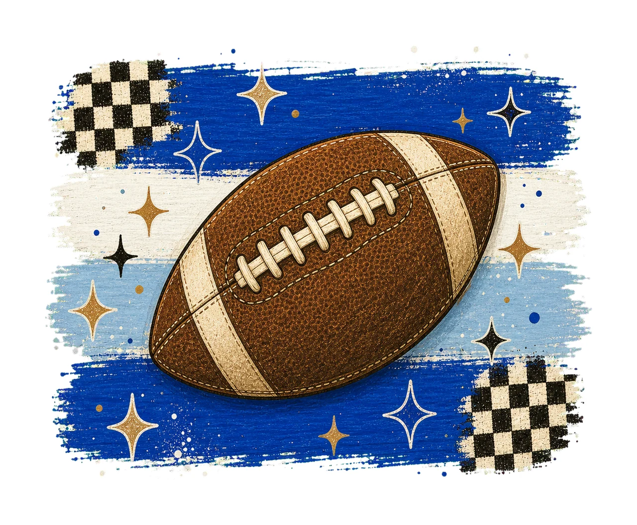 Football Stripes Preppy Shirt Design Trendy Variation D