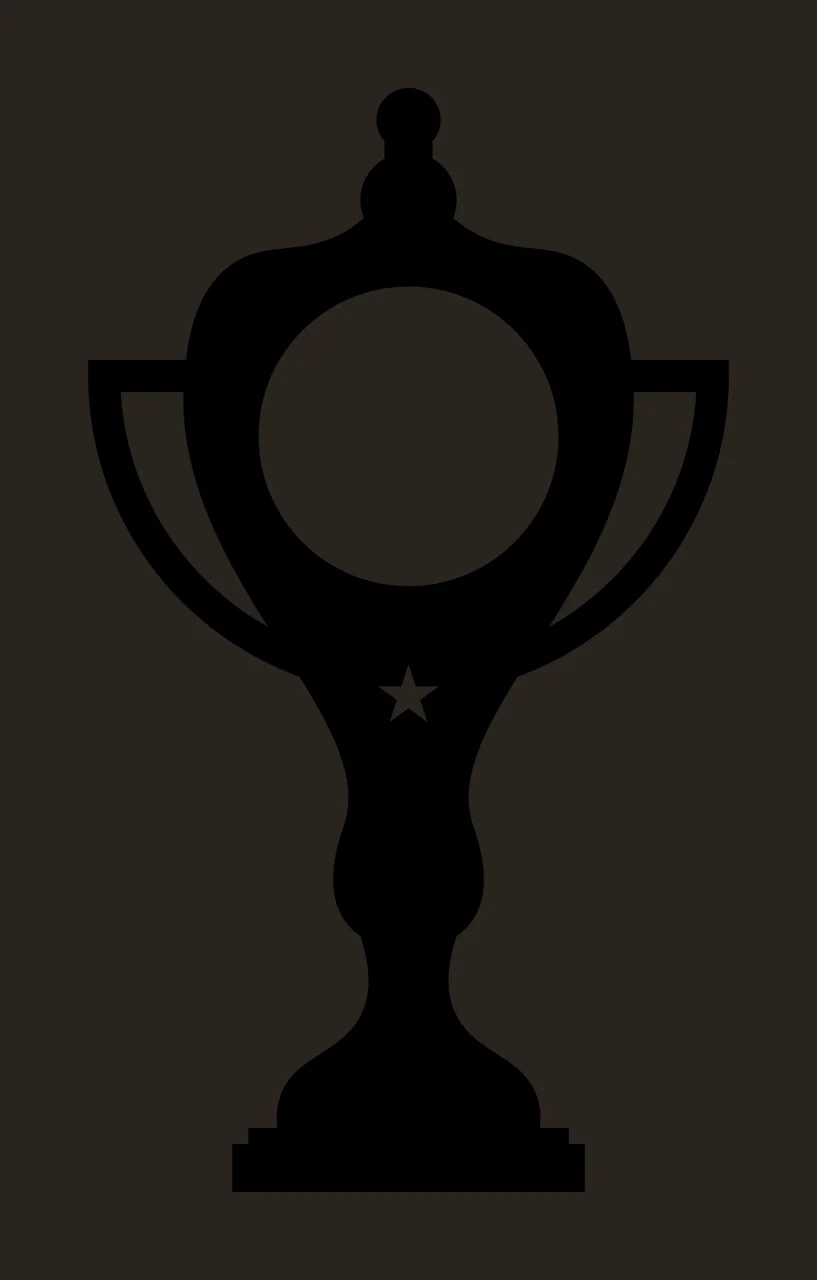 Can Glass Wrap Trophy Containing Circle And Star contrast preview thumbnail