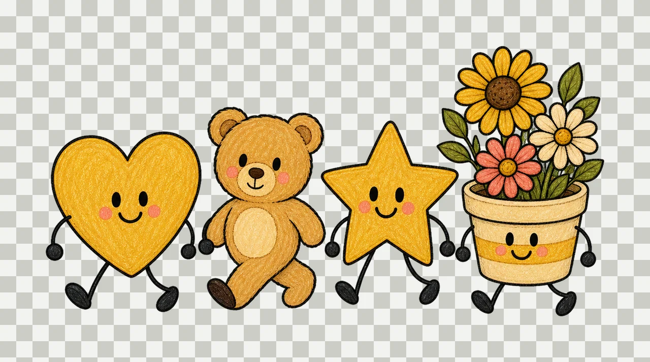 childhood cancer awareness 01 walking lineup sublimation transparency and detail preview thumbnail