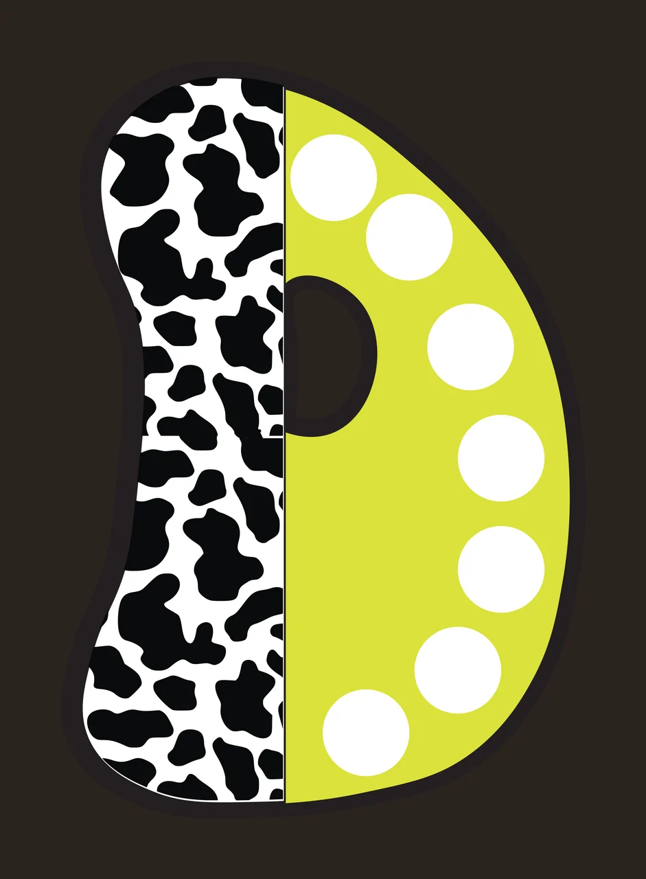 Half Cow Bright Font Dalmatian Race Doodle Leopard Character 31 racing contrast preview thumbnail