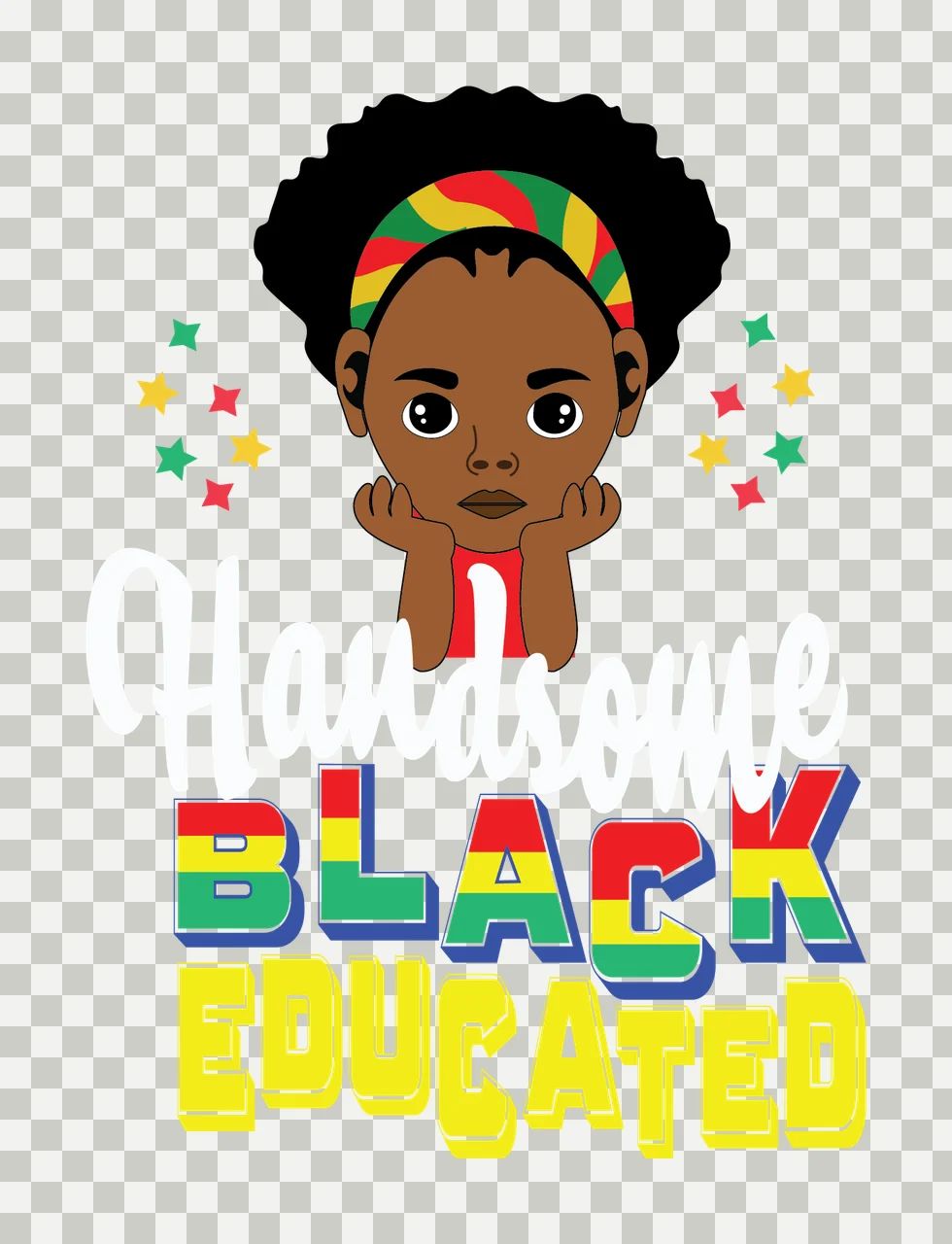 Black Text With Silhouette stars white star head 14 F16 so big 2024 transparency and detail preview thumbnail
