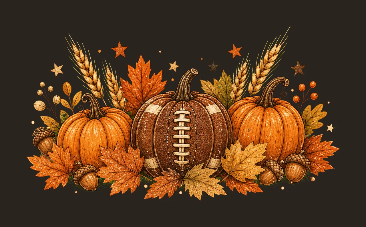 Football Fall Pumpkin Vintage Cozy Fall Shirt Variation B contrast preview thumbnail