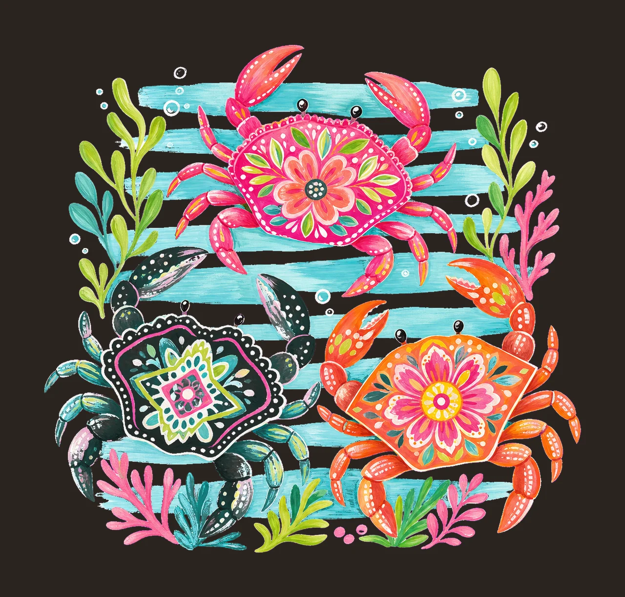 Coastal Summer Vibes Beach Life sublimation Variation D contrast preview thumbnail