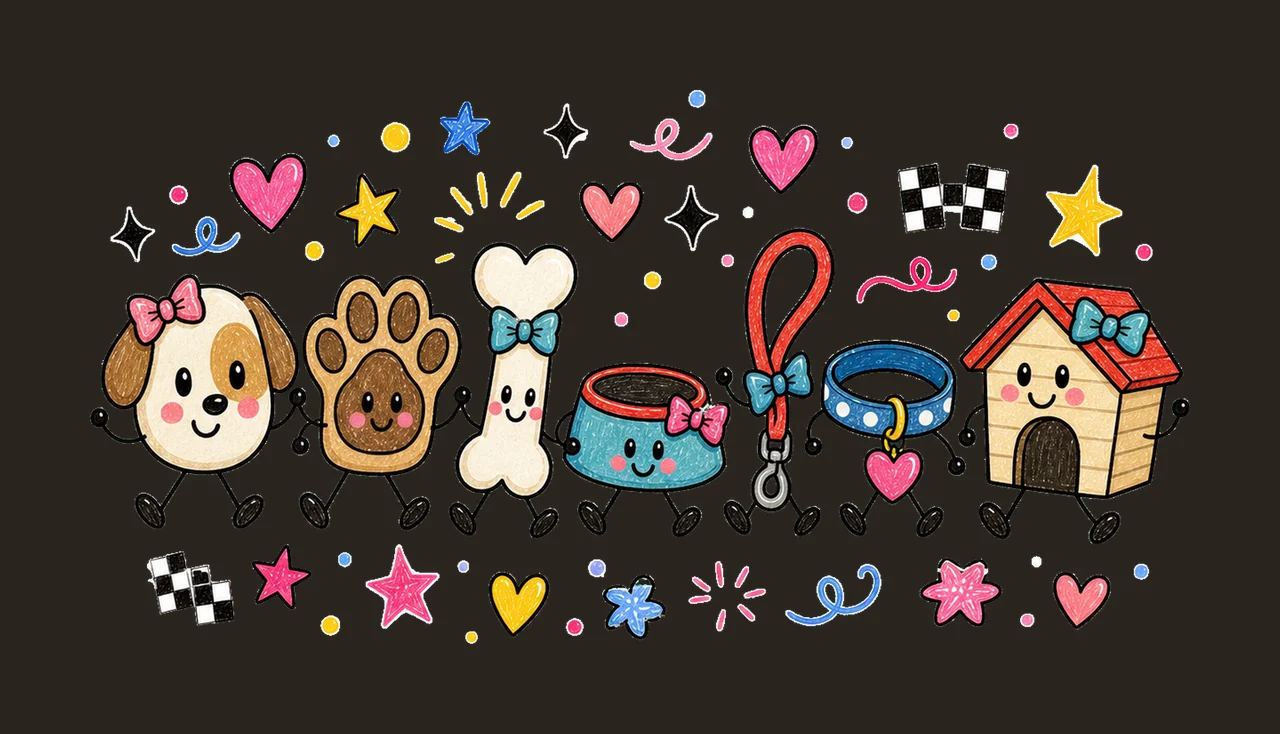 dog lover national dog day 01 walking lineup sublimation contrast preview thumbnail