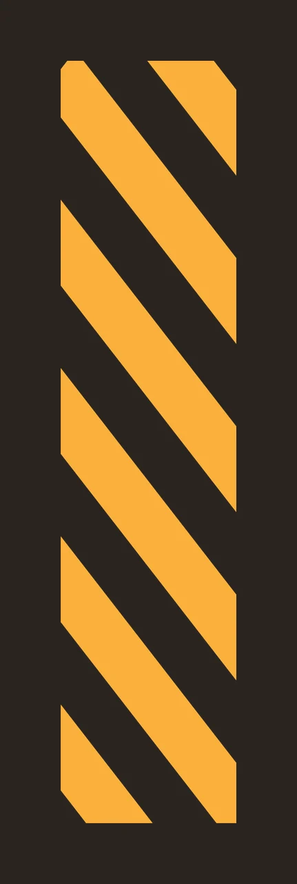 Diagonal stripes with uniform thick diagonal lines vertical rectangular frame classic bold and bright orange in white contrast preview thumbnail