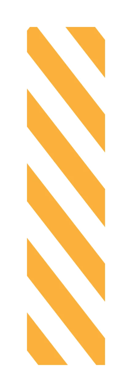 Diagonal stripes with uniform thick diagonal lines vertical rectangular frame classic bold and bright orange in white