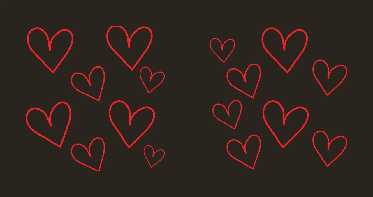 Heart Can Glass Wrap Black Outlines Pattern hearts minimalist contrast preview thumbnail