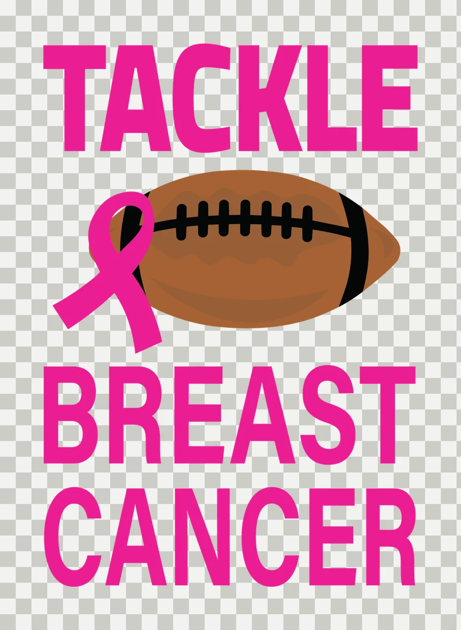 Can Glass Wrap Tackle Breast Cancer Football Ribbon transparency and detail preview thumbnail