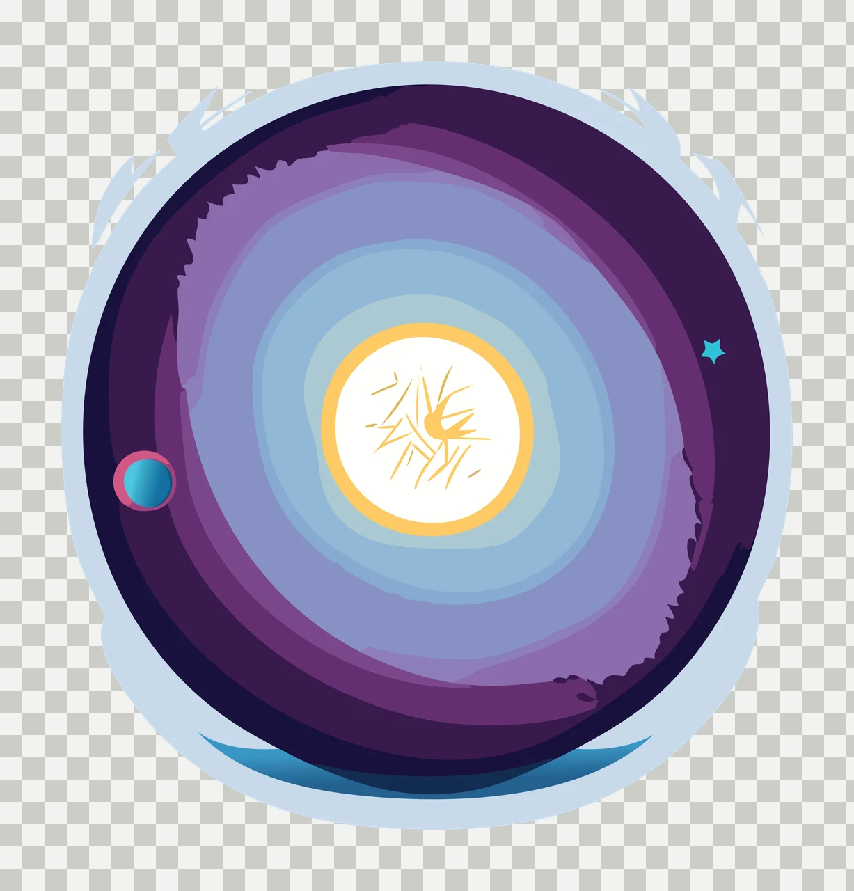 Simple Black Circle Graphic Shape texture white minimalist transparency and detail preview thumbnail