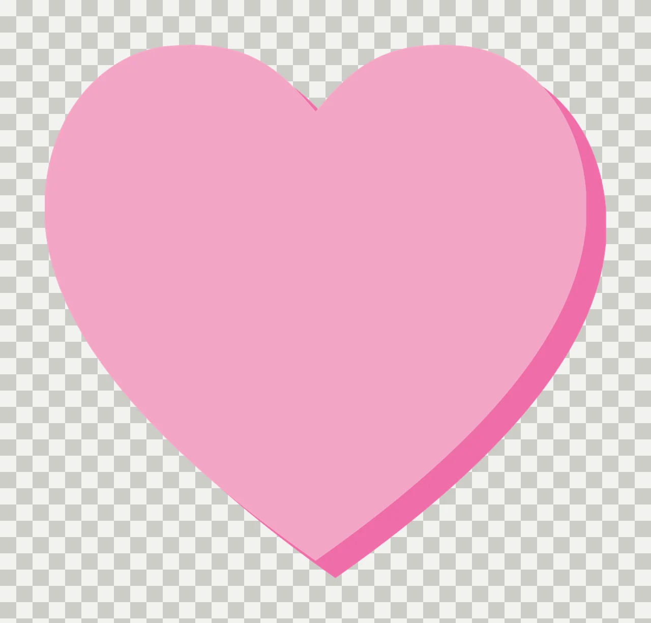 Keychain Black Heart Silhouette Symbol shape love icon transparency and detail preview thumbnail