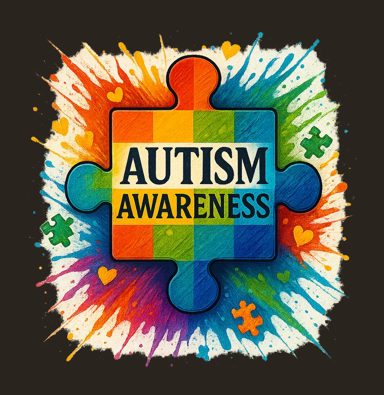 Autism Awareness Shirts Special Needs Teacher Design contrast preview thumbnail