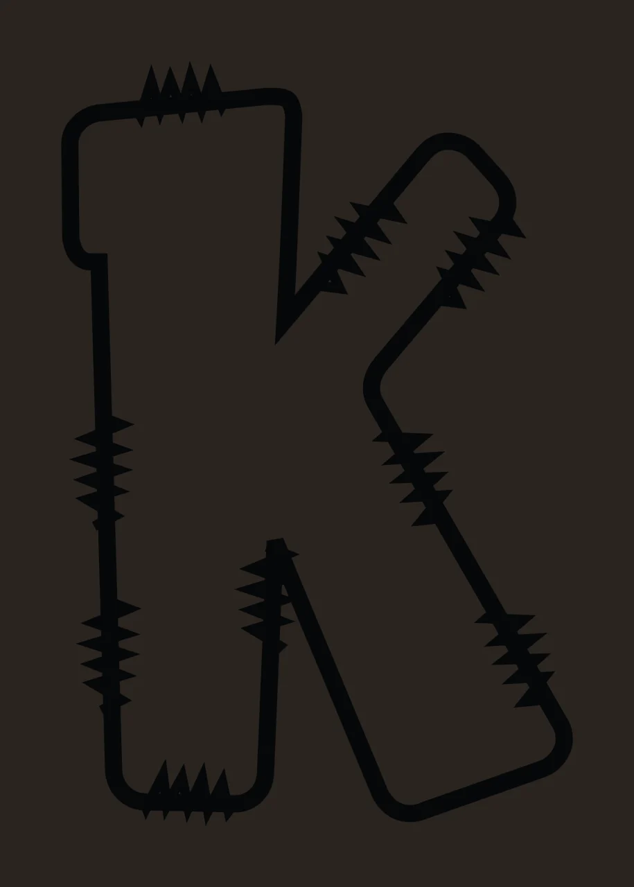 Letters Doodle Character 01 hand drawn sketch whimsical scalable contrast preview thumbnail