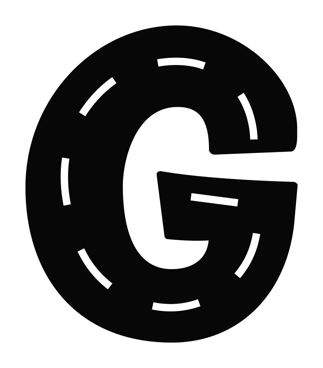Race Track Font Character 31 racing checkered flag speedway