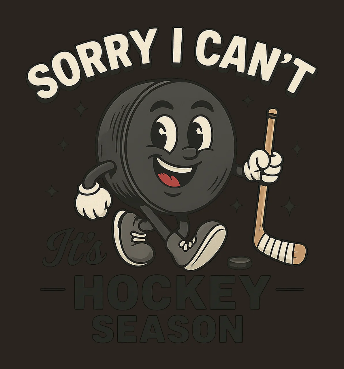 Hockey Season Funny Shirt Design Hockey Fan Gift Sports contrast preview thumbnail