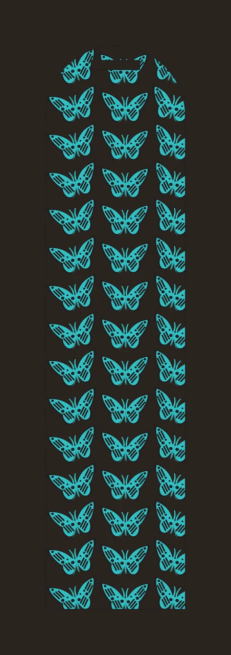 Black Butterfly Vertical Border Pattern butterflies arranging contrast preview thumbnail