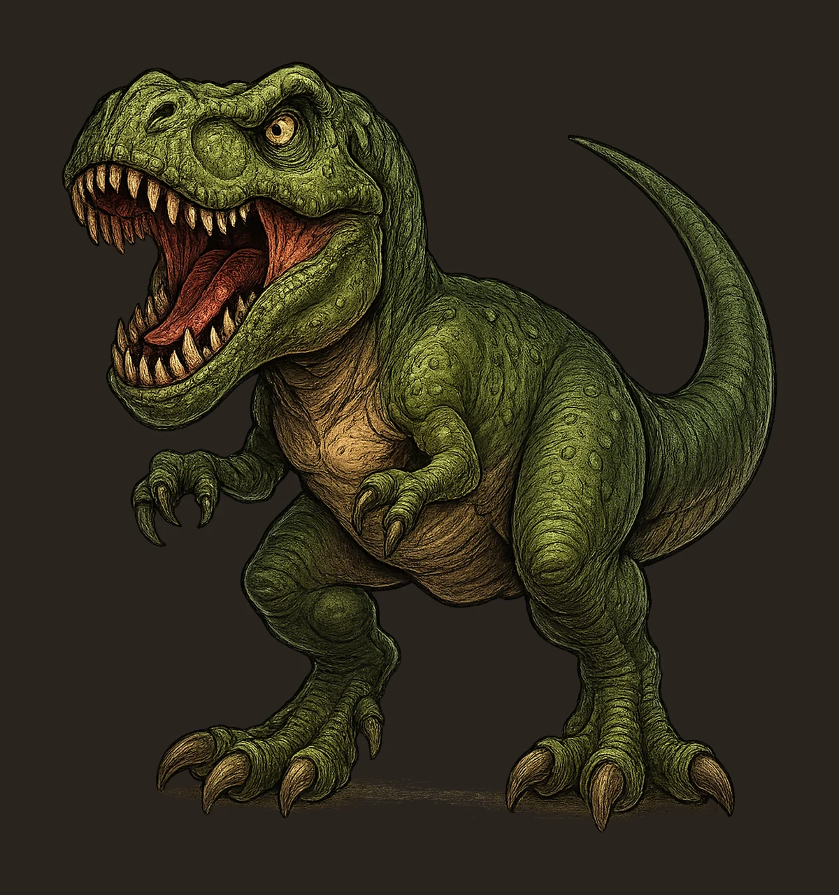 Art Rex Artwork Dinosaur Transparent Background Crafts contrast preview thumbnail