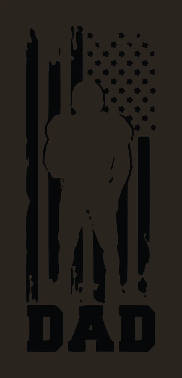 Football Dad Player American Flag Graphic standing stars stripes contrast preview thumbnail
