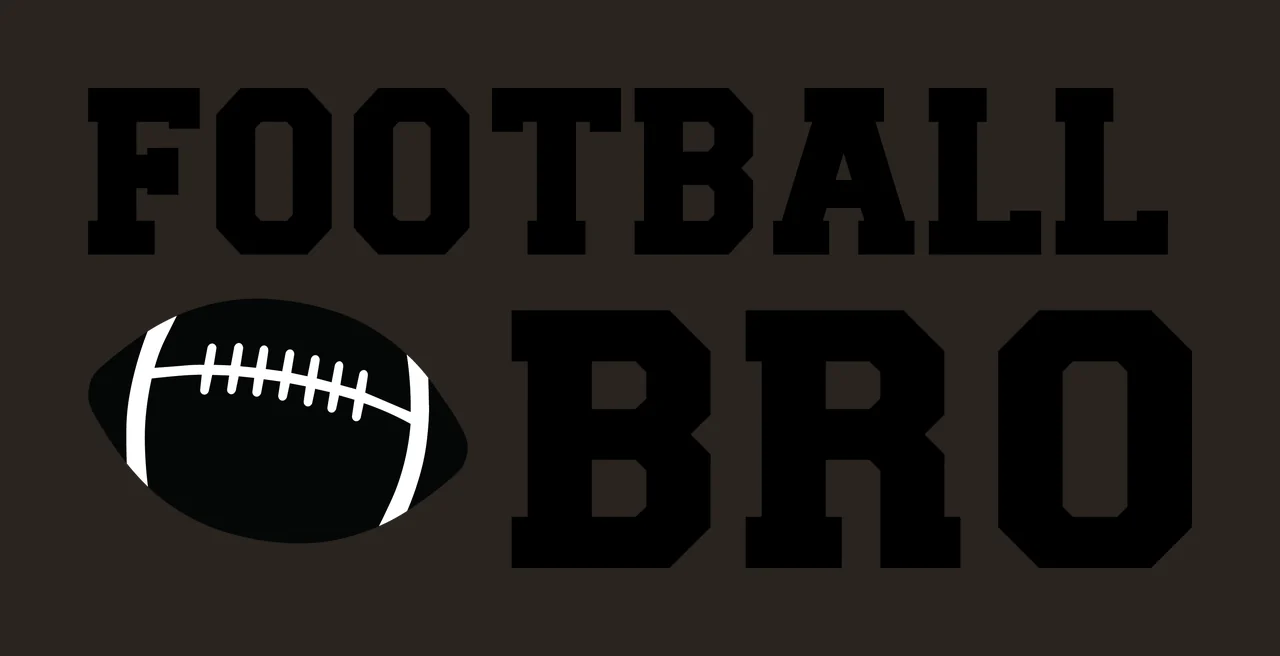 Football Bro Text And Icon With Typography contrast preview thumbnail