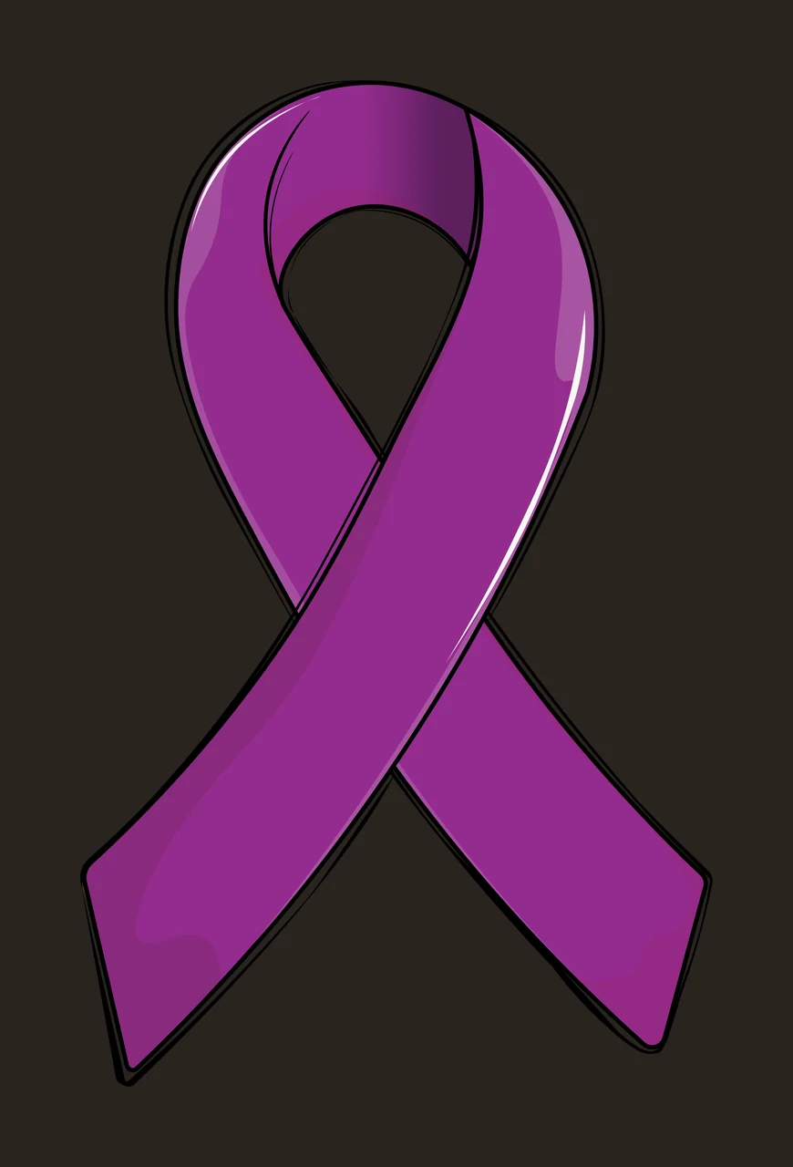 Ribbon Black Awareness Graphic Icon stationary silhouette plain contrast preview thumbnail