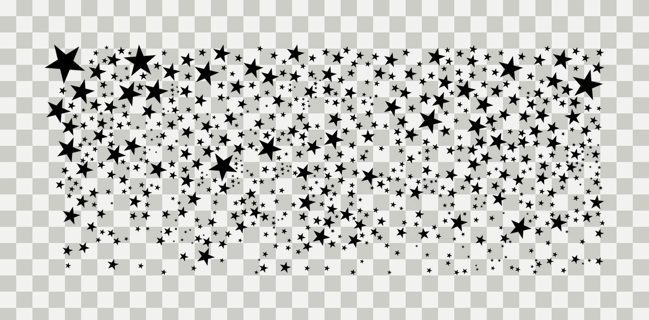 Can Glass Wrap Stars Scatter Pattern Background scattered minimalist transparency and detail preview thumbnail