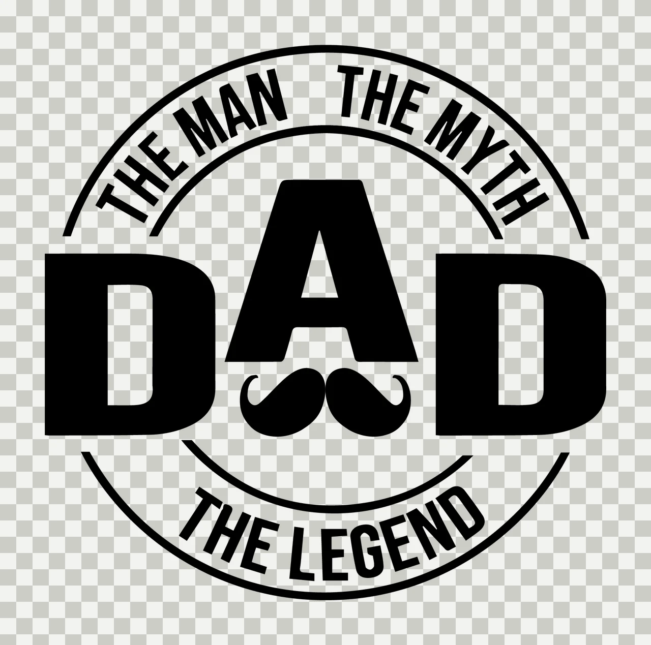 Dad Illustration father papa fatherhood fathers day gift Variation transparency and detail preview thumbnail