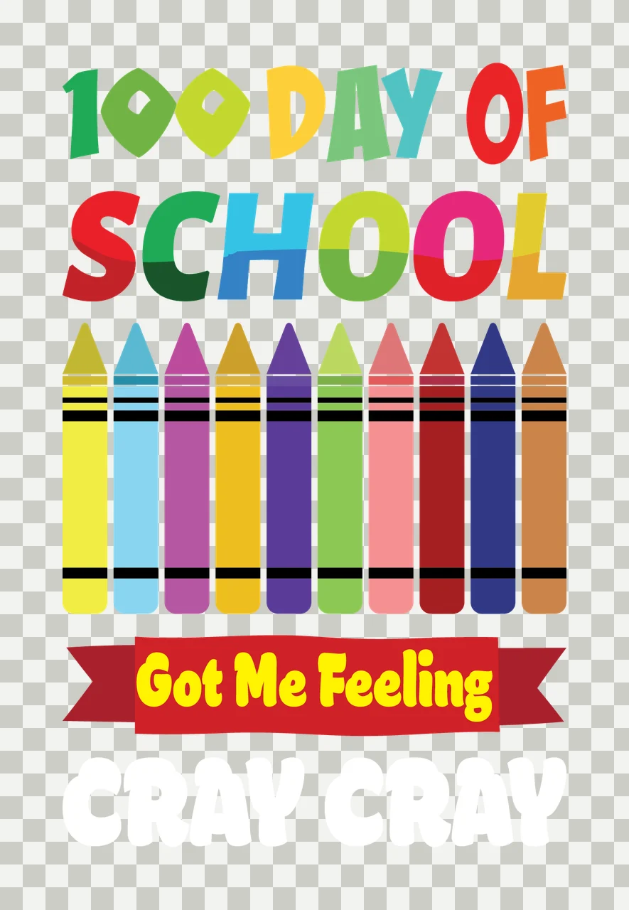 Can Glass Wrap Crayons Celebration With Banner transparency and detail preview thumbnail