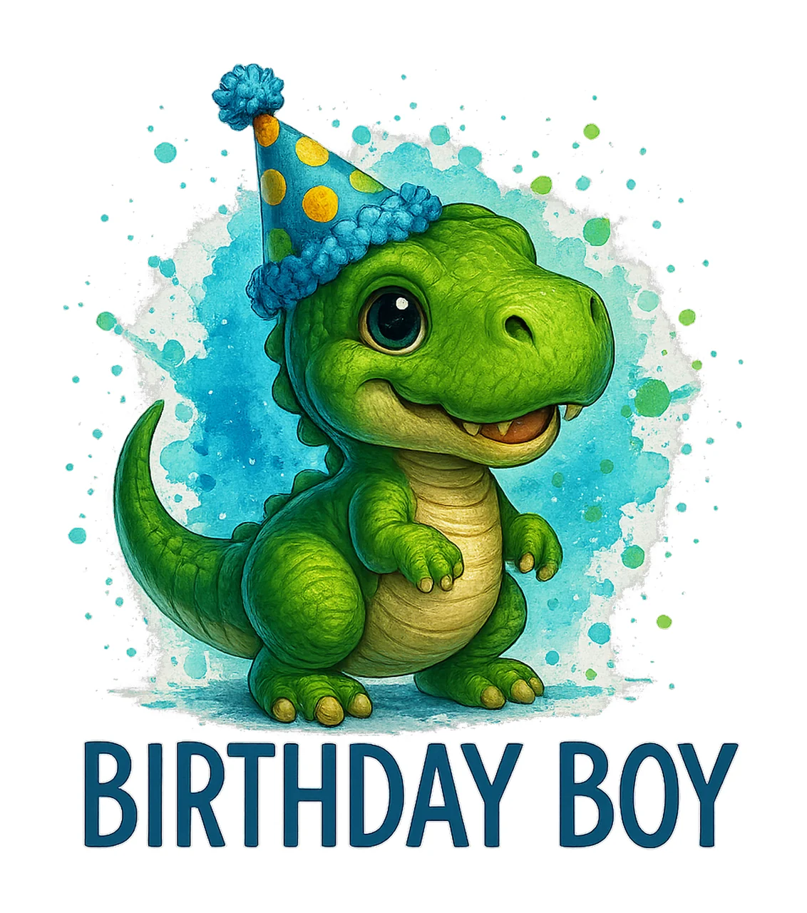 Birthday Boy Dinosaur Birthday Shirt Sublimation Design Dino
