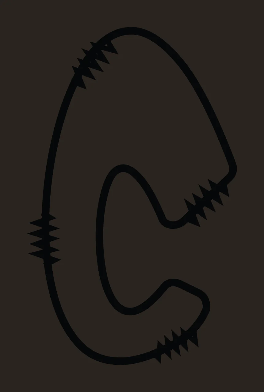 Letters Doodle Character 11 hand drawn sketch whimsical scalable contrast preview thumbnail