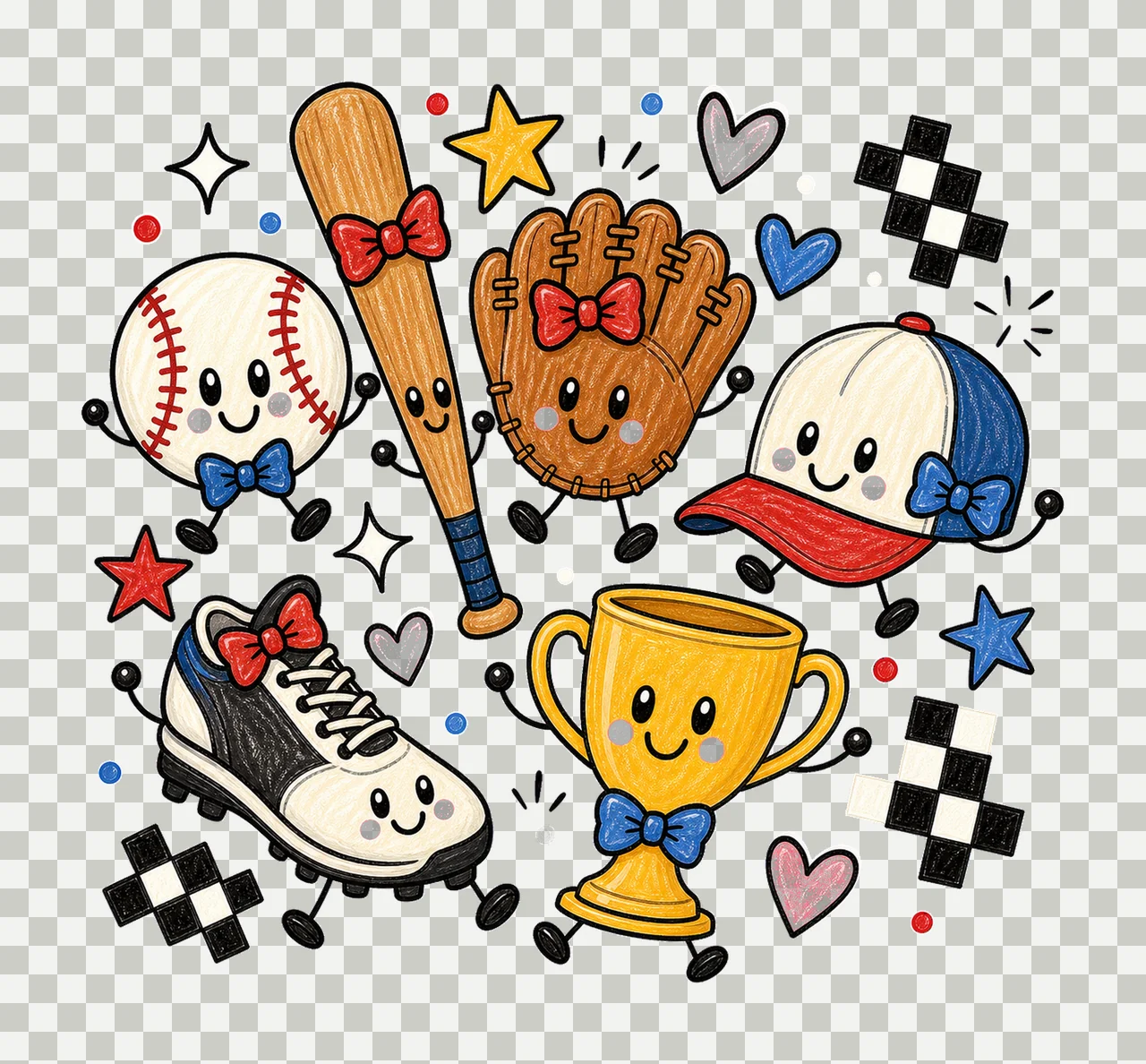 little league baseball generic 03 retro varsity sublimation transparency and detail preview thumbnail