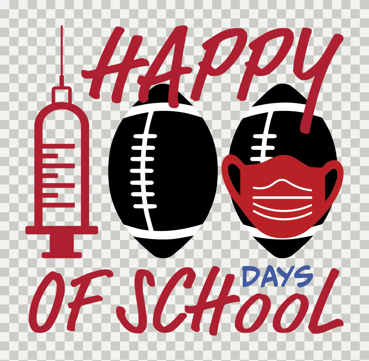 Of School Graphic illustrating syringe ovals silhouette black transparency and detail preview thumbnail