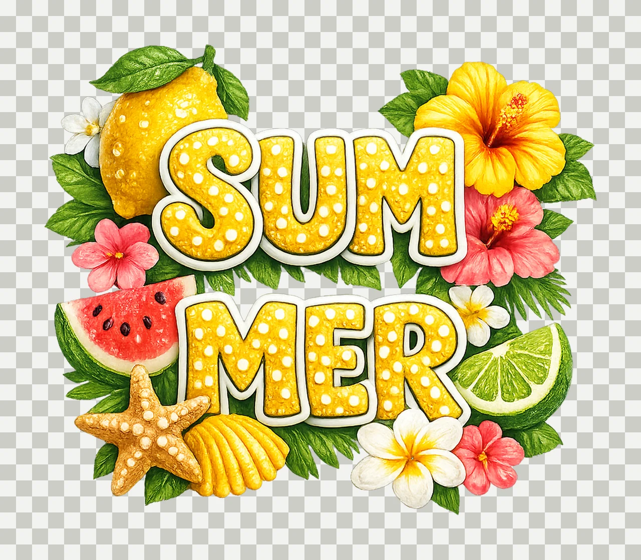 Rhinestone Sweet Summer Time Lemon Summer When Life transparency and detail preview thumbnail