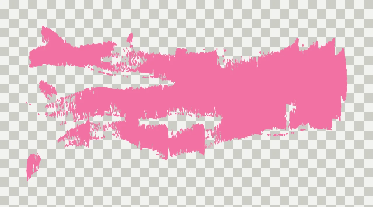 Paint Brush Rough Black Horizontal Stroke smearing expressive transparency and detail preview thumbnail