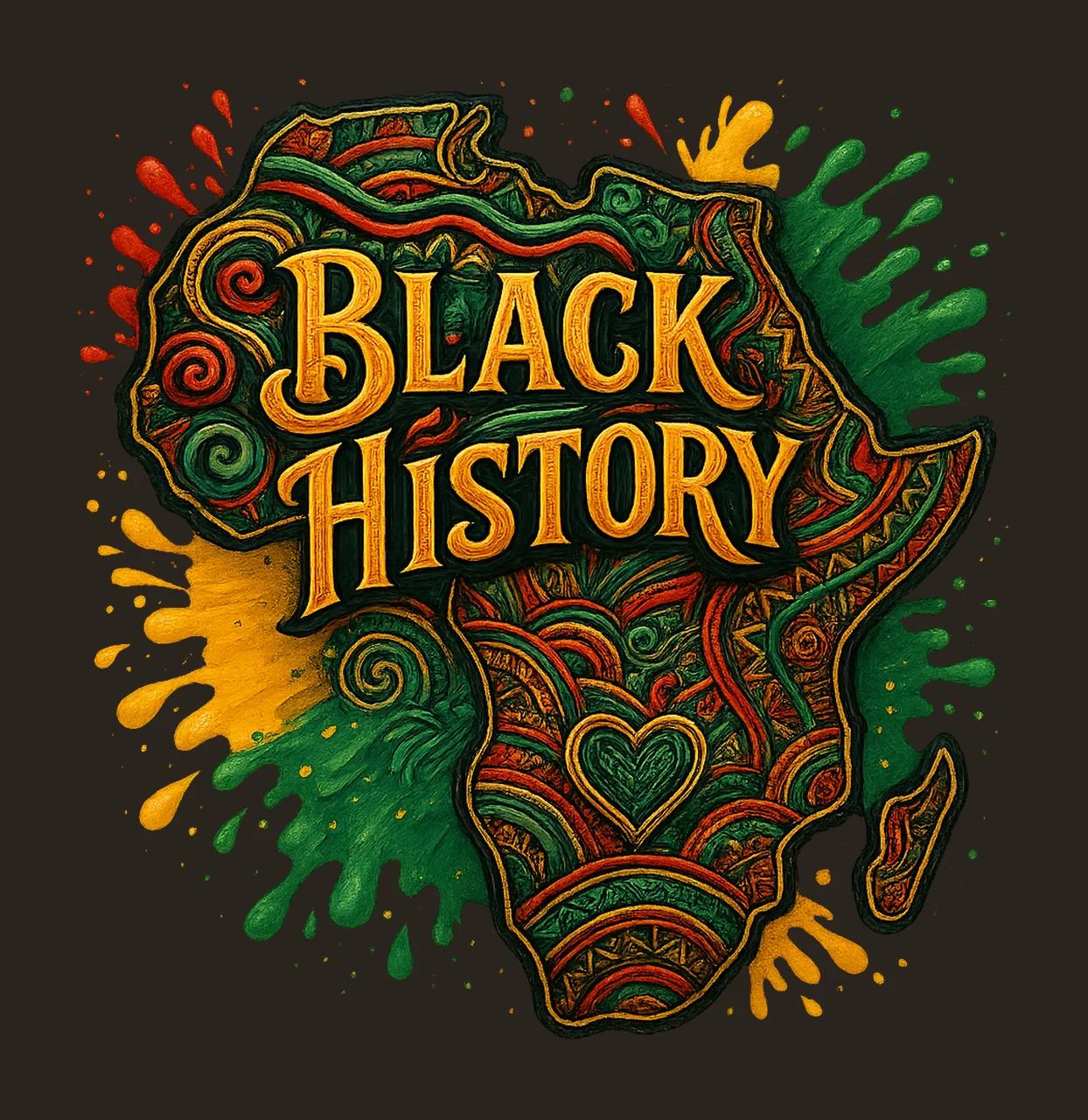 Black history Juneteenth afrocentric crew Sublimation Design contrast preview thumbnail