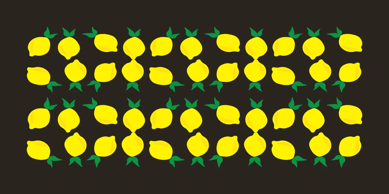 Can Glass Wrap Black Silhouette Lemon Pattern leaf white background contrast preview thumbnail