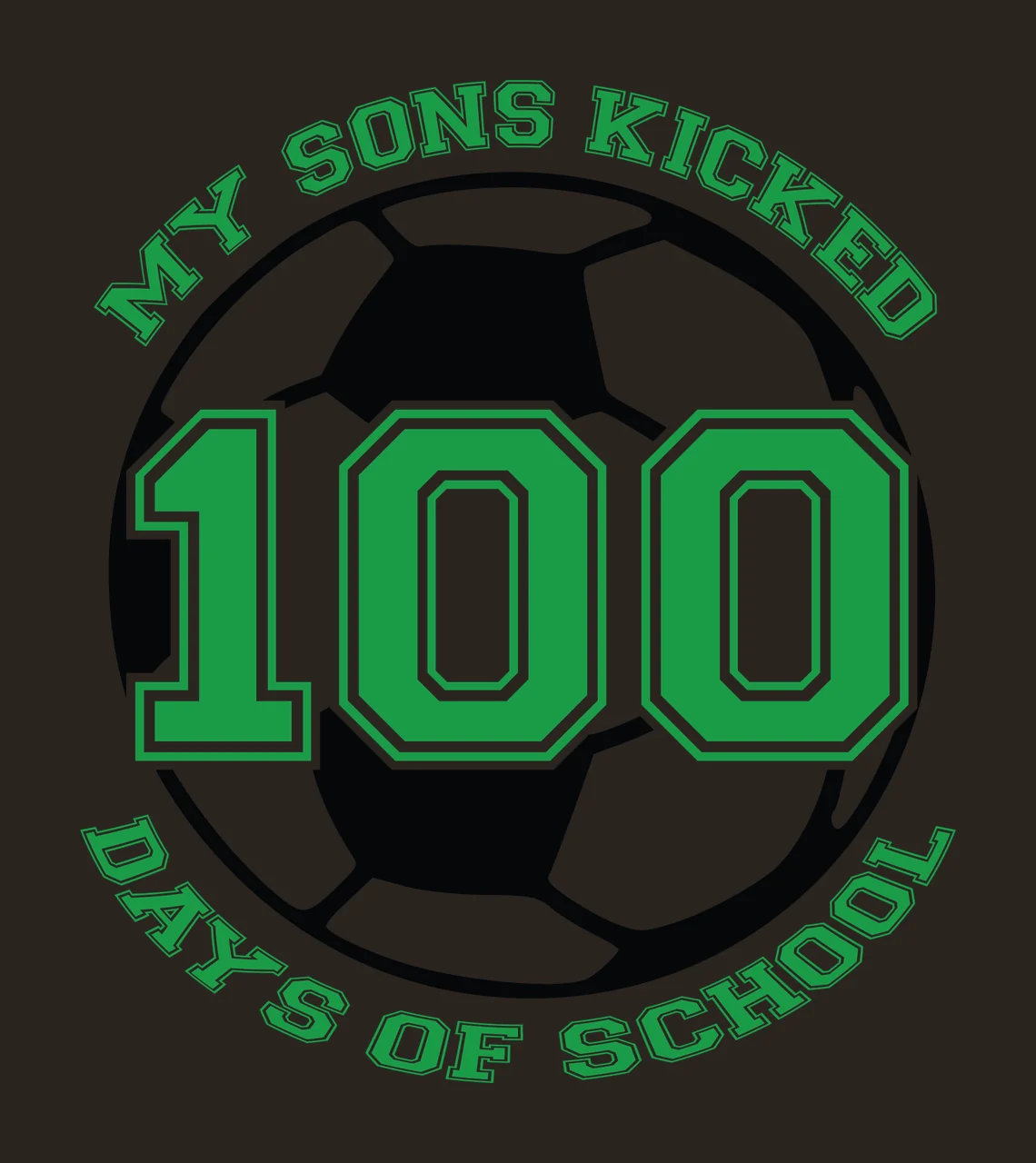 Soccer Retro football ball futbol goal vintage style groovy contrast preview thumbnail