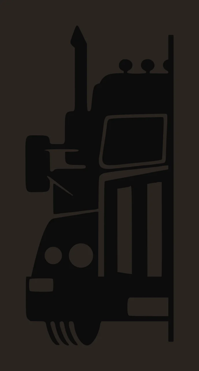 Semi Truck Monogram Character 02 pickup vehicle monster automobile contrast preview thumbnail