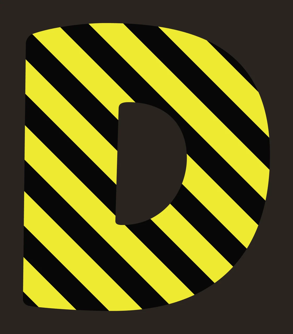 Construction Font Character 22 scalable logo design icon contrast preview thumbnail