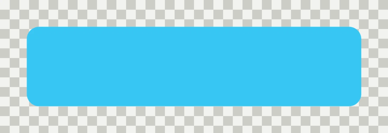 Horizontal Black Rectangle With Rounded Corners On White minimalist transparency and detail preview thumbnail
