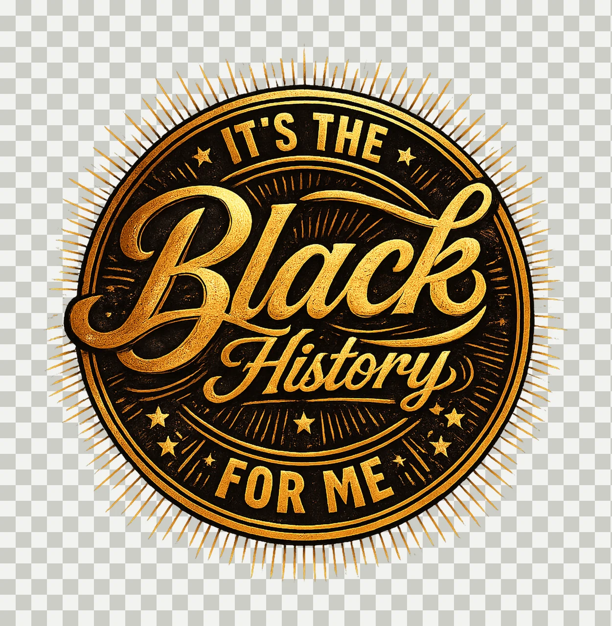 Its the Black History for Me Black History Month Design transparency and detail preview thumbnail