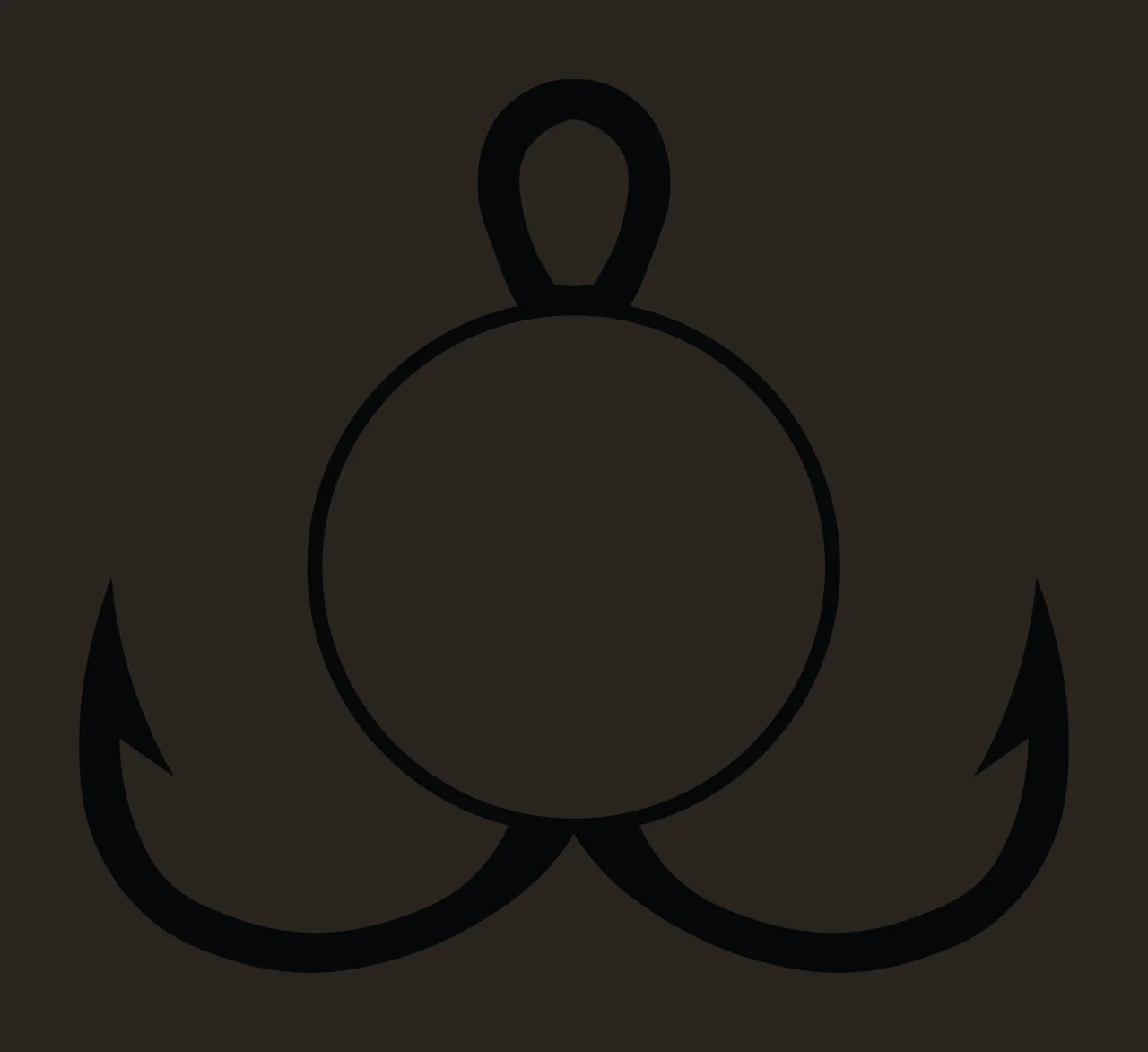 Fishing Hunting Monogram Character 15 fisherman angler bass contrast preview thumbnail