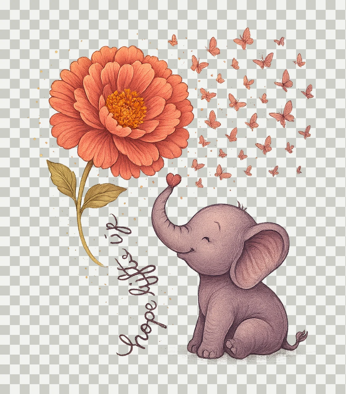 Alzheimers flower sweatshirt family support design awareness transparency and detail preview thumbnail